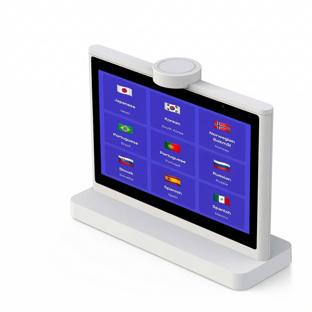 AI Language Translator Device (10.1” Dual Screen)