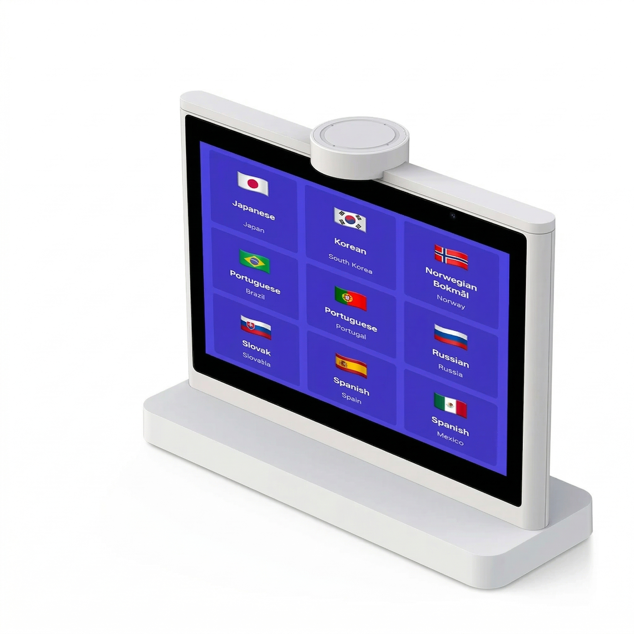 AI Language Translator Device (10.1” Dual Screen)