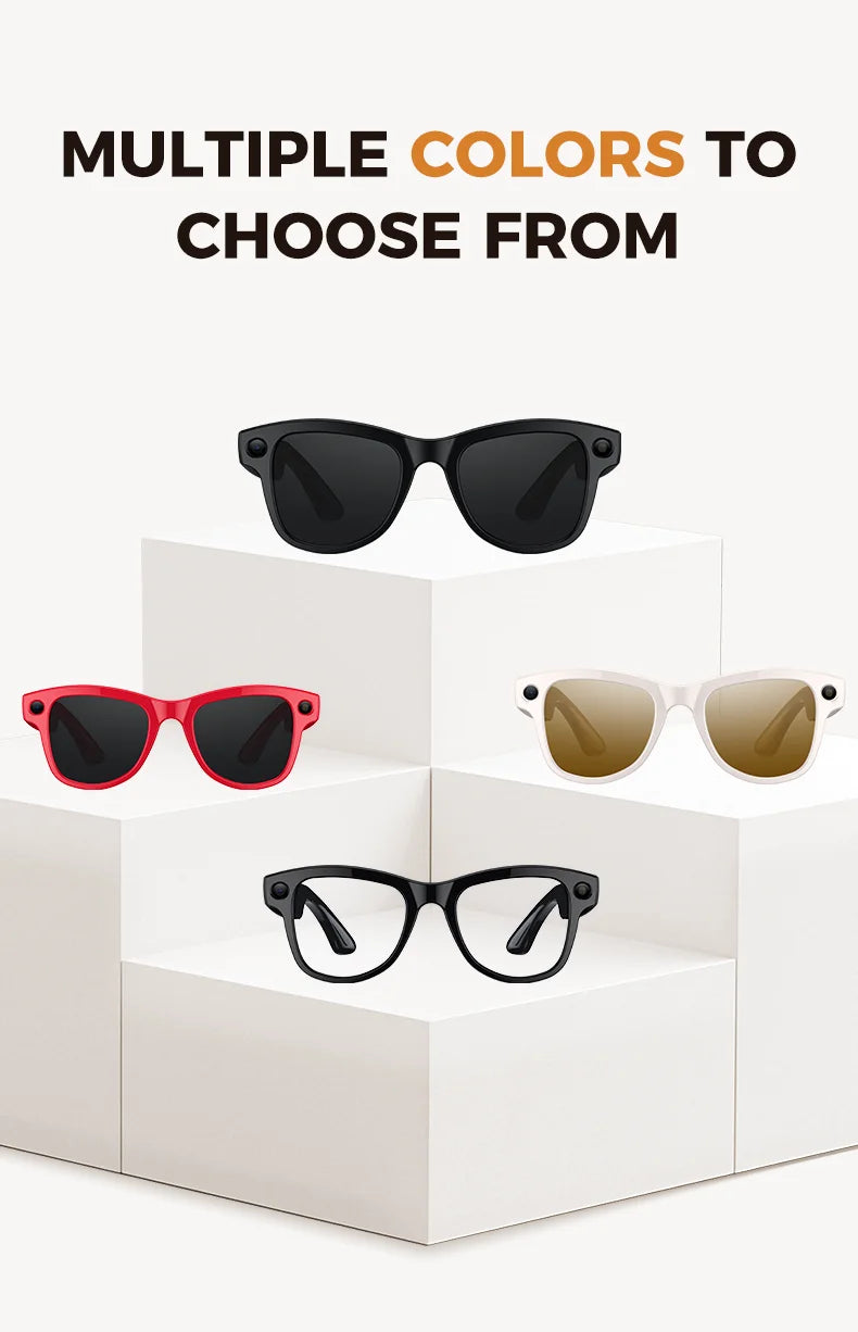 AI Smart Camera Glasses (4K)