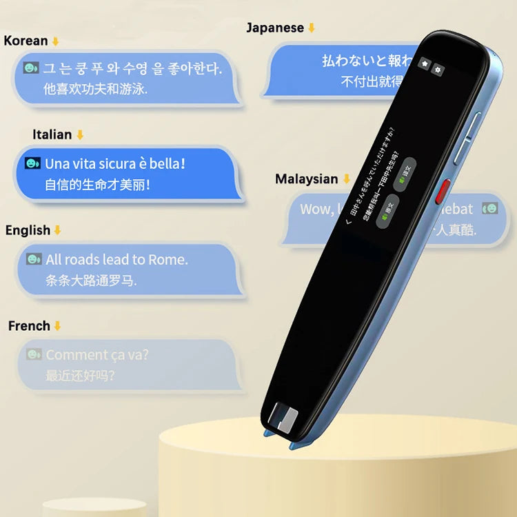 Smart Translation Pen – Scan & Voice Translator (112 Languages)