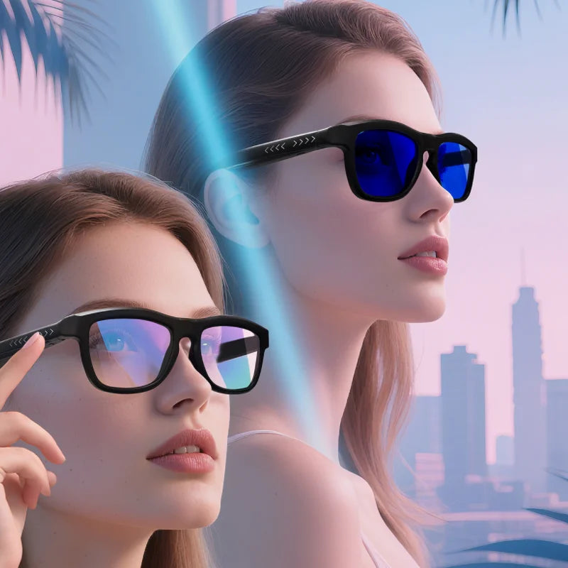 Smart Photochromic AI Glasses (GV90)
