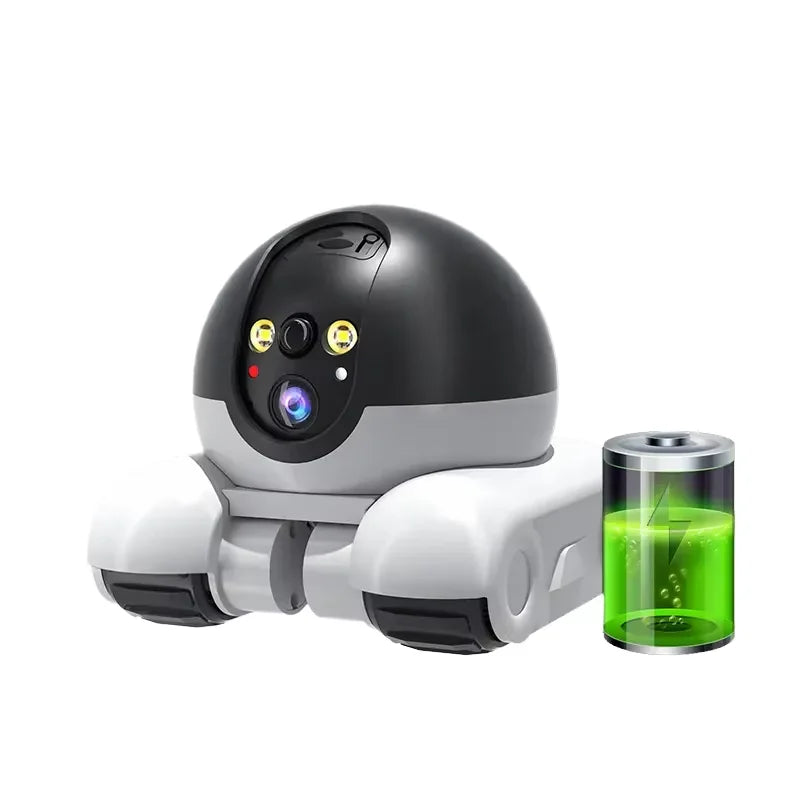Smart 360° Security Camera with Pet Interaction