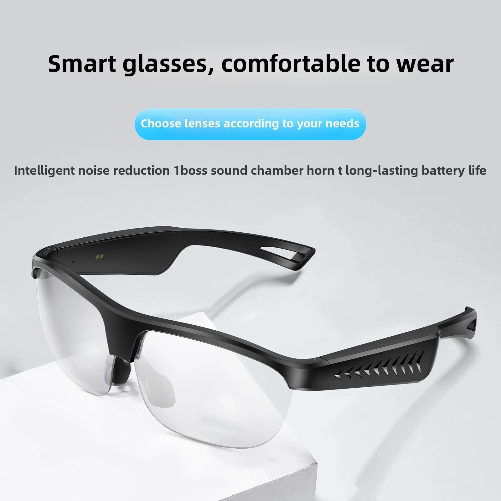 Smart Audio Glasses with Blue Light Protection (L02)