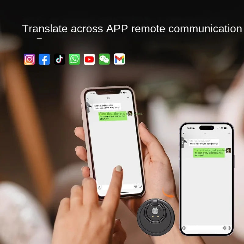 Smart Back Clip AI Translator (142 Languages)