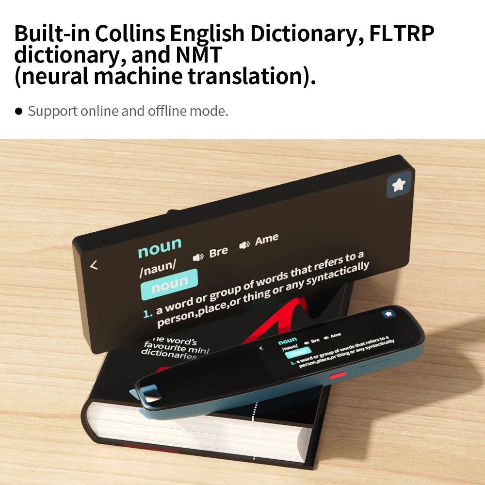 AI Scan Translator Pen (112 Languages)